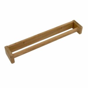 Image 1: Whitecap Teak Towel Rack - 16"