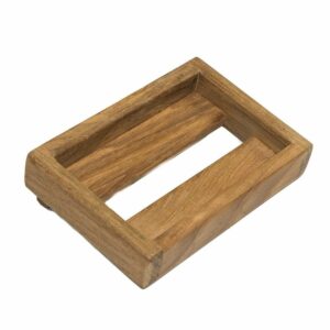 Image 1: Whitecap Teak Soap Dish