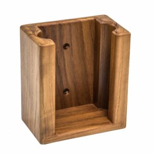 Image 1: Whitecap Teak Liquid Soap Holder