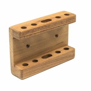 Image 1: Whitecap Teak Pencil Holder