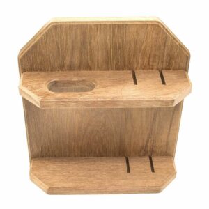 Image 1: Whitecap Teak Knife & Plier Holder