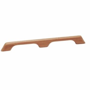 Image 1: Whitecap Teak Handrail - 2 Loops - 23"L