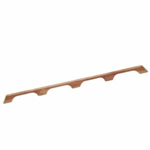 Image 1: Whitecap Teak Handrail - 4 Loops - 43"L