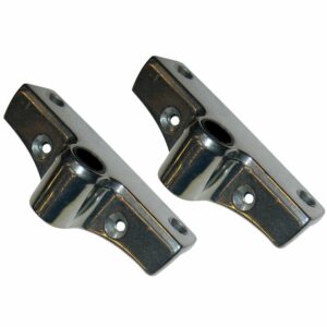 Image 1: Perko Edge Mount Rowlock Socket - Zinc