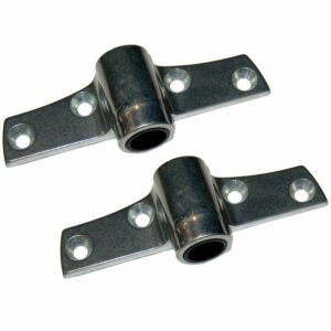 Image 1: Perko Side Mount Rowlock Socket - Zinc