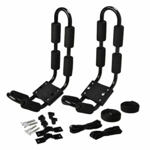 Image 1: Attwood Universal Kayak Roof Rack Mount
