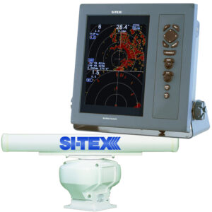 Image 1: SI-TEX Professional Dual Range Radar w/4kW 3.5' Array - 10.4" Color TFT LCD Display