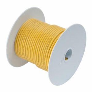 Image 1: Ancor Yellow 8 AWG Battery Cable - 100'