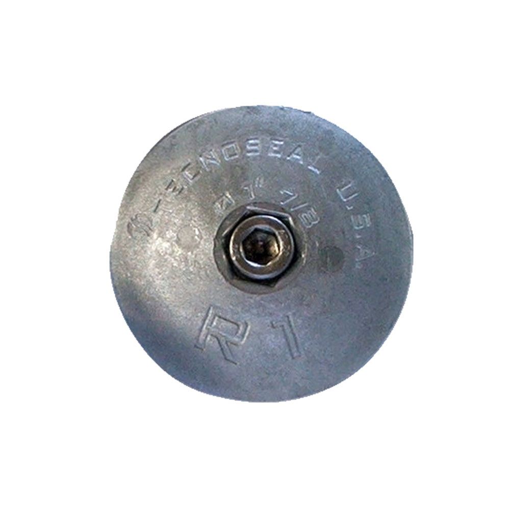 Image 1: Tecnoseal R1 Rudder Anode - Zinc - 1-7/8" Diameter