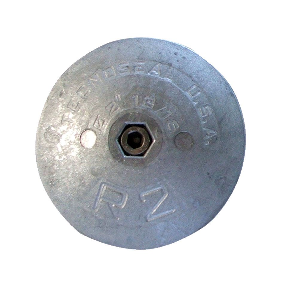 Image 1: Tecnoseal R2 Rudder Anode - Zinc - 2-13/16" Diameter