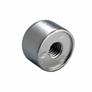 Image 1: Tecnoseal Gimbal Housing Nut Anode - Zinc
