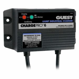 Image 1: Guest 6A/12V 1 Bank 120V Input On-Board Battery Charger