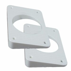 Image 1: TACO Wedge Plates f/Grand Slam Outriggers - White