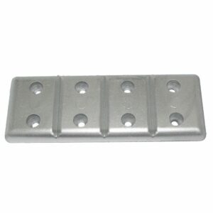 Image 1: Tecnoseal TEC-40 Hull Plate Anode - Zinc