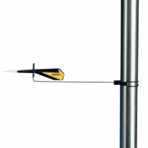 Image 1: Davis Black Max Wind Direction Indicator