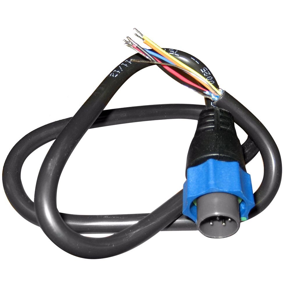 Image 1: Lowrance Adapter Cable 7-Pin Blue to Bare Wires