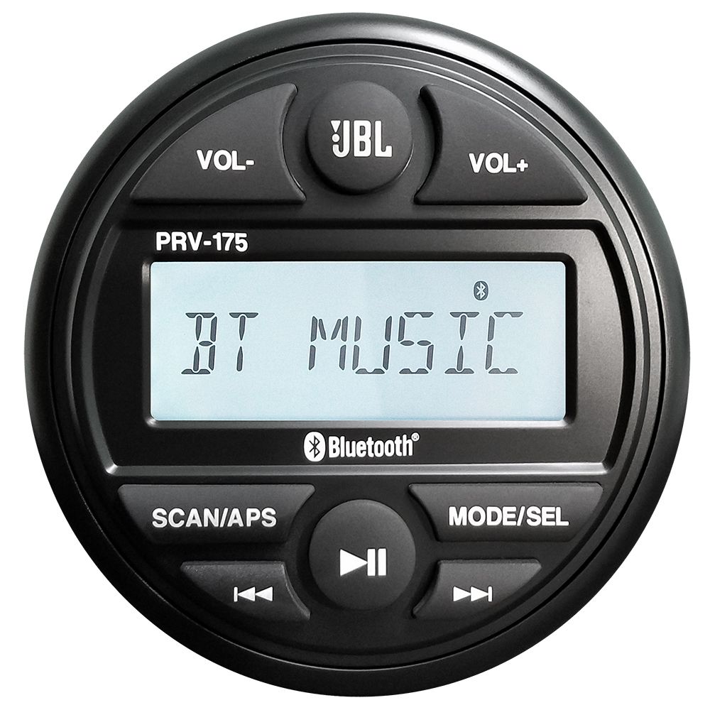 Image 1: JBL PRV 175 AM/FM/USB/Bluetooth® Gauge Style Stereo
