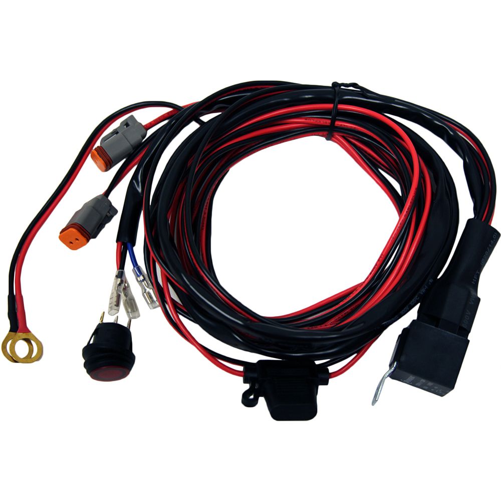 Image 1: RIGID Industries Wire Harness f/D2 Pair