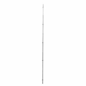 Image 1: Rupp Center Rigger Pole - Aluminum/Silver - 18'