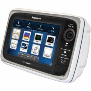 Image 1: NavPod GP1203 SailPod Precut f/Raymarine c125/c127 & e125/e127 f/9.5" Wide Pedestal Guard