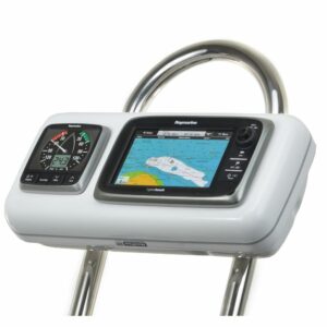 Image 1: NavPod GP1512 SystemPod Pre-Cut f/Raymarine e7/e7D & 1 Instrument f/9.5"Wide Guard