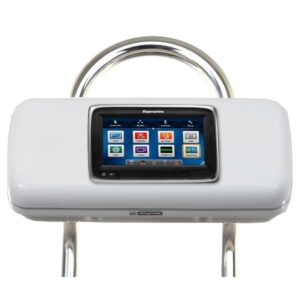 Image 1: NavPod GP1523 SystemPod Pre-Cut f/Raymarine a75/a77/a78 Mounted In Center f/9.5" Wide Guard