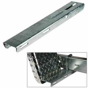 Image 1: C.E. Smith Bolt-On Fender Step Pad - 3" Left Hand/Right Hand
