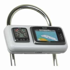 Image 1: NavPod GP2512 SystemPod Pre-Cut f/Raymarine e7/e7D & 1 Instrument f/12" Wide Guard