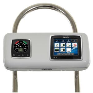 Image 1: NavPod GP2517 SystemPod Pre-Cut f/Raymarine a65/a67/a68 & 1 Instrument f/12" Wide Guard