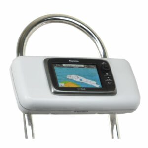 Image 1: NavPod GP2522 SystemPod Pre-Cut f/Raymarine e7/e7D Mounted In Center f/12" Wide Guard