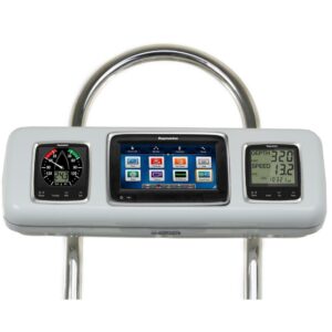 Image 1: NavPod GP2605 SystemPod Pre-Cut f/Raymarine a75 / a77 / a78 & 2 Instruments f/12" WIde Guard