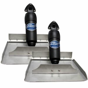 Image 1: Bennett BOLT 18x9 Electric Trim Tab System - Control Switch Required