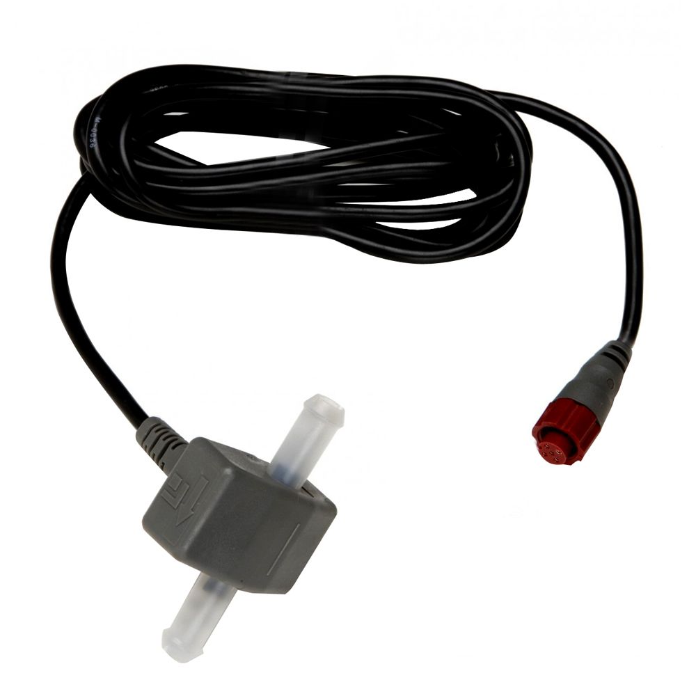 Image 1: Lowrance Fuel Flow Sensor w/10' Cable & T-Connector