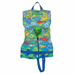 Image 1: Full Throttle Character Vest - Infant/Child Less Than 50lbs - Fish