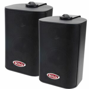 Image 1: Boss Audio 4" MR4.3B Box Speakers - Black - 200W 