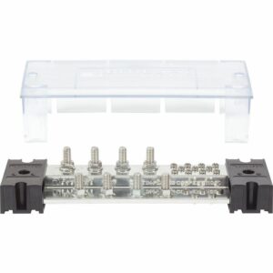 Image 1: Blue Sea PowerBar 1000 - 8 3/8" Terminal Studs w/Cover