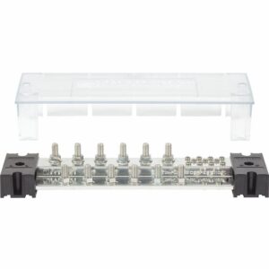 Image 1: Blue Sea PowerBar 1000 - 12 3/8" Terminal Studs w/Cover