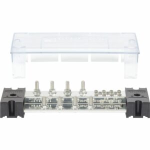 Image 1: Blue Sea PowerBar 1000 - 8 5/16" Terminal Studs w/Cover