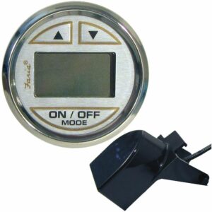 Image 1: Faria Kronos 2" Depth Sounder w/Transom Mount Transducer