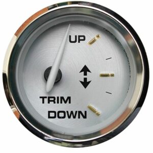 Image 1: Faria Kronos 2" Trim Gauge (Mercury / Mariner / Mercruiser / Volvo DP / Yamaha-2001 and newer)