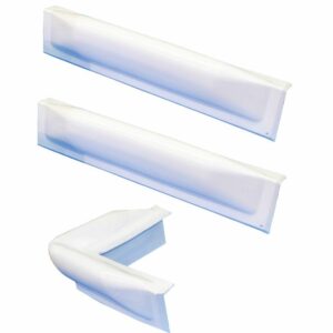 Image 1: Dock Edge 3 Piece Dock Bumper Kit - 1 Corner Piece, 2 18" Straight Pieces