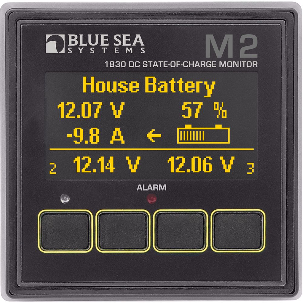 Image 2: Blue Sea 1830 M2 DC SoC State of Charge Monitor