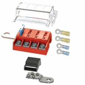 Image 1: Blue Sea 5024 ST-Blade Battery Terminal Mount Fuse Block Kit
