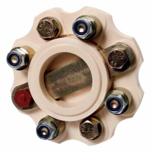 Image 1: R & D Flexible Shaft Coupling f/5" Yanmar - 10HP/100RPM Capacity
