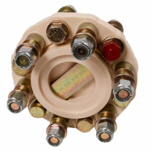 Image 1: R & D Flexible Shaft Coupling f/6" Twin Disc - 28HP/100RPM Capacity