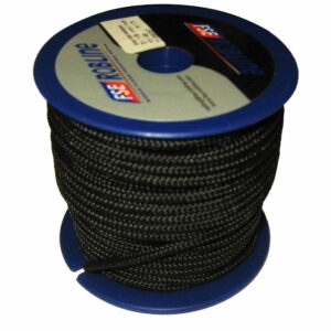 Image 1: Robline Orion 500 Mini-Reel - 3mm (1/8") Black - 15M
