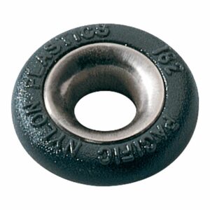 Image 1: Ronstan Glue-In Plastic Nylon Bush - Stainless Steel Lined - 7mm (9/32") ID x 5mm (3/16") Deep
