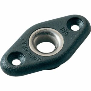Image 1: Ronstan Screw-On Plastic Nylon Bush - Stainless Steel Lined - 7mm (9/32") ID x 5mm (3/16") Deep
