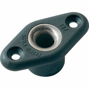 Image 1: Ronstan Screw-On Plastic Nylon Bush - Stainless Steel Lined - 7mm (9/32") ID x 14mm (9/16") Deep