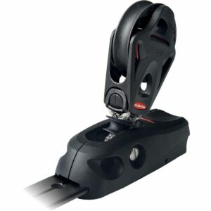 Image 1: Ronstan Series 25 T-Track - Composite Slide - Series 40 BB Orbit Block™ - Stand Up - Suits 9mm(5/16") Rope